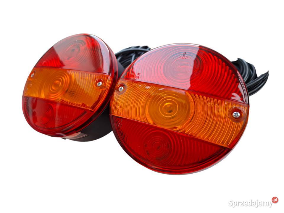 ZESTAW SWIATEŁ LAMP TYLNE OKRĄGŁE ŚWIATŁA DO dolnośląskie Wrocław