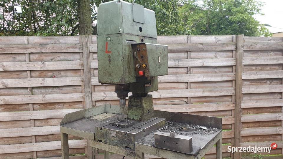 NITOWNICA Niciarka Radialna Hydrauliczna VEB Opalenica