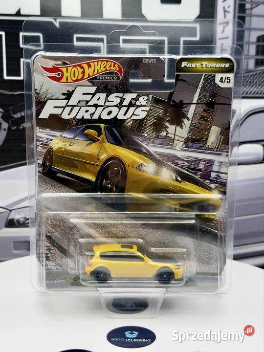 Hot Wheels FF Honda Civic EG BOX 5 Wrocław sprzedam