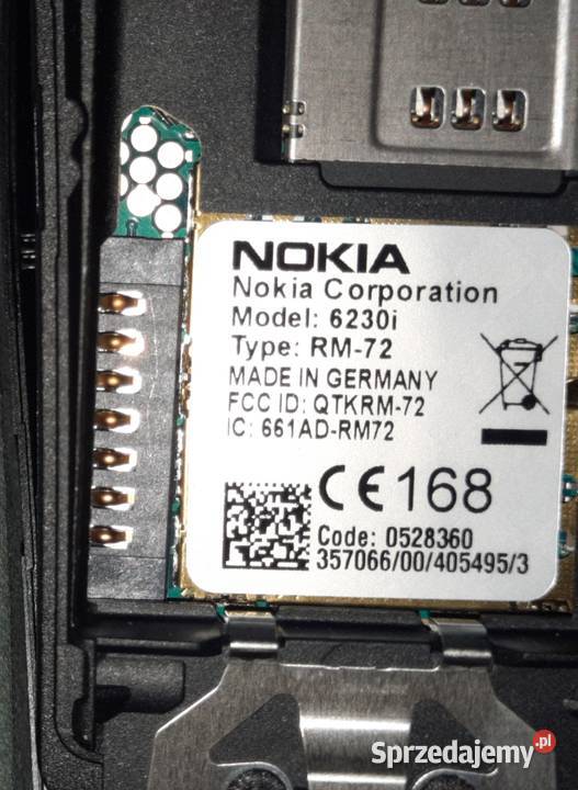 NOKIA 6230i 100 NOWA I ORYGINALNA Podkowa Leśna