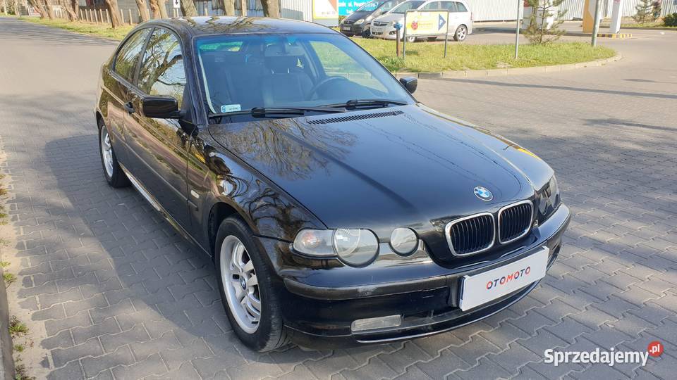 BMW E46 1.8 116 KM+LPG Sekwencja CZARNA KLIMA ALU Bez RDZY