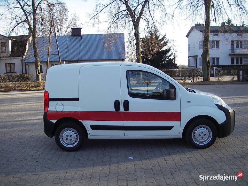 Fiat Fiorino 2015 r 13 MJ VAT1 Salon klima Euro5 biały Ocięte