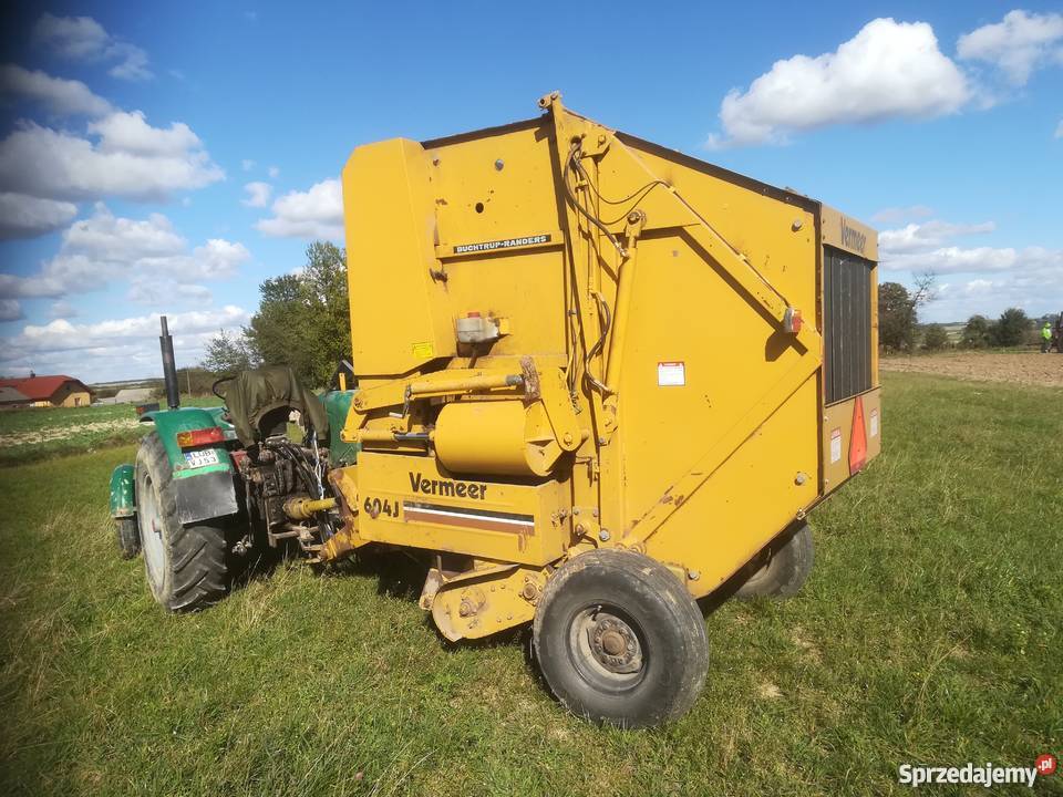 Prasa pasowa Vermeer 604J Rolujące (belujące) Krzczonów Drugi