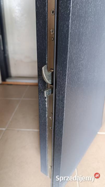 Drzwi metalowe Wikęd 90 P Antracyt ręki podkarpackie