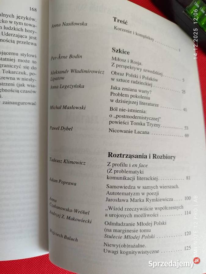 Teksty Drugie 5 47 1997 IBL PAN Katowice