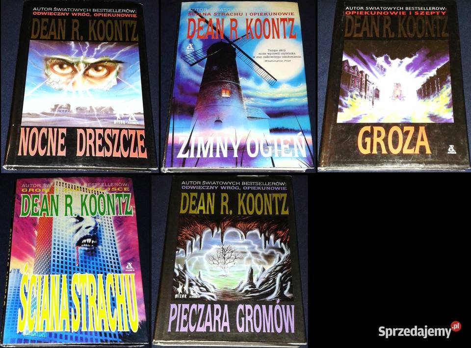Dean Koontz 16 książek twarda z obwolutą sprzedam
