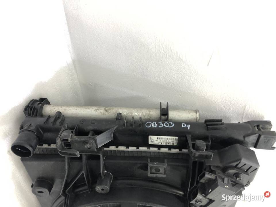 KOMPLET CHŁODNIC WENTYLATOR DACIA DUSTER I 12TCE