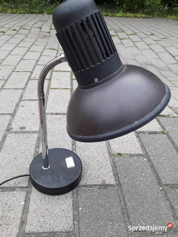 Oryginalna Massive vintage lampa biurkowa Warszawa