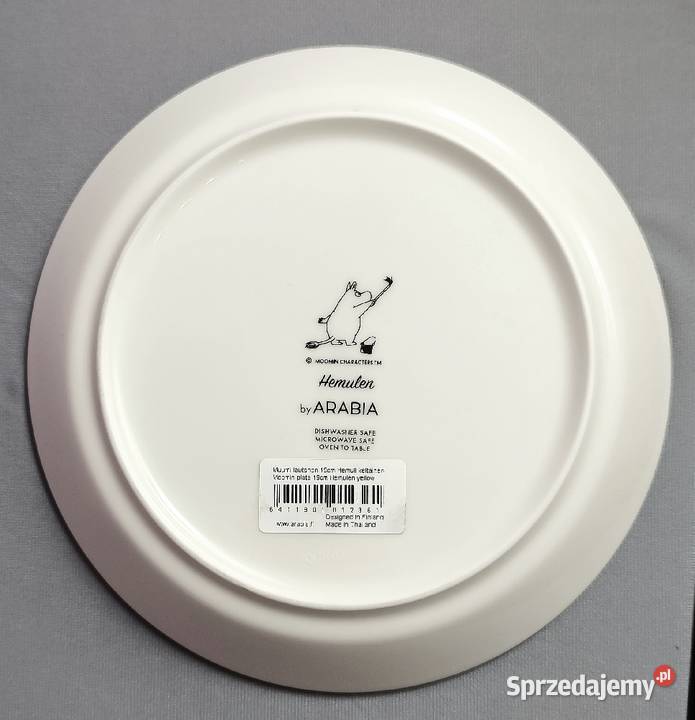 MUMINKI talerzyk Moomin Arabia Finland Paszczak Jasień