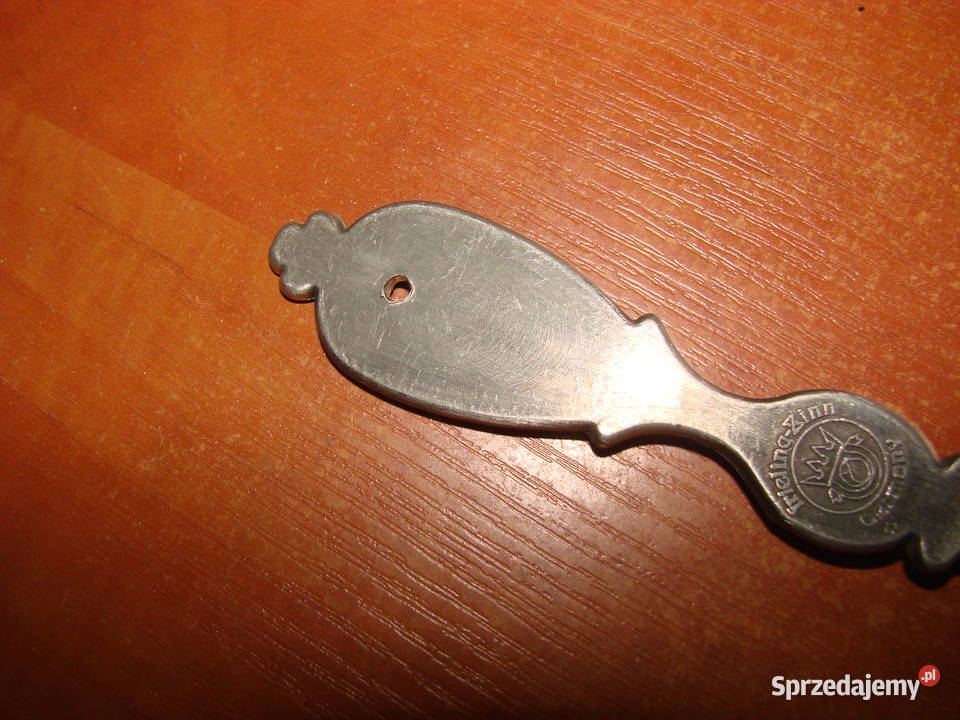 cynowa łyżka kolekcjonerska Pruszcz Gdański