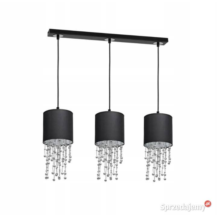 Lampa wisząca ALMERIA Milagro glamour czarna Oświetlenie opolskie Opole