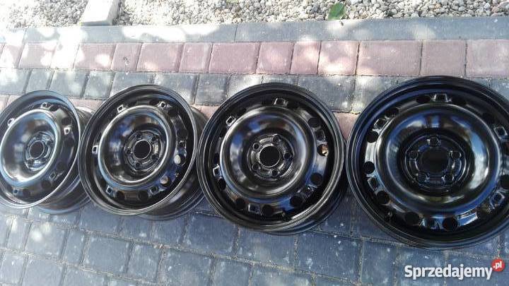 Felgi stalowe 15 5x100 Vw Skoda kujawsko-pomorskie Więcbork