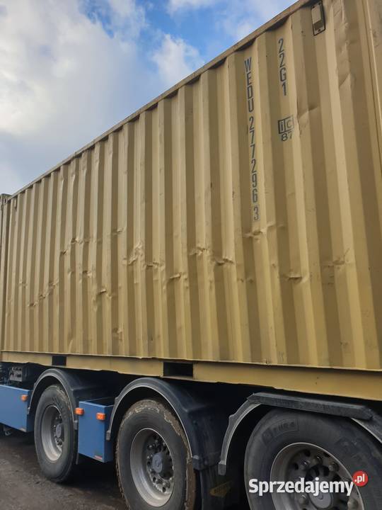 Kontener morski 20 DV 6 metrowy POLKONT Pewny