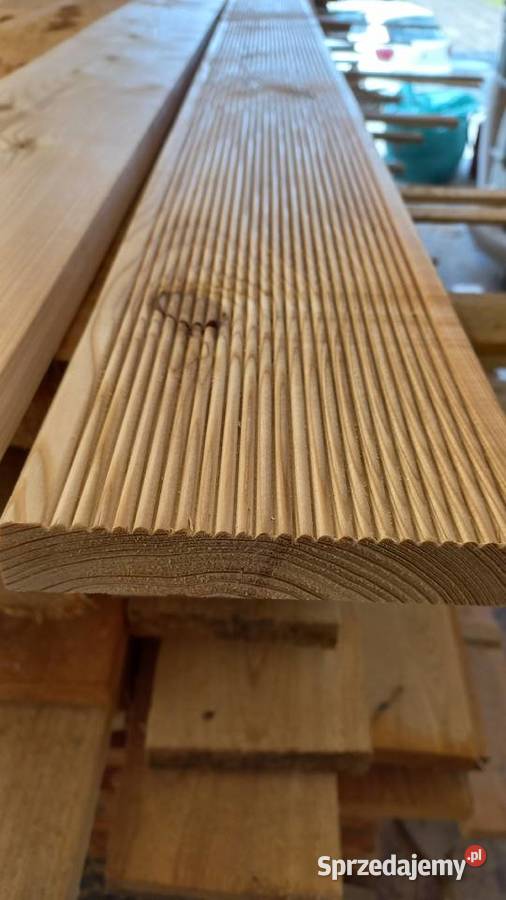 Deska tarasowa modrzew 3x15x250 Konstancin-Jeziorna