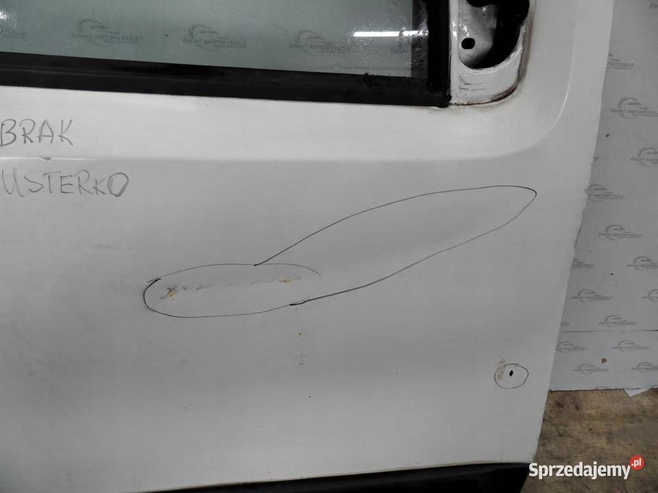 FIAT FIORINO III 13r drzwi prawy przód