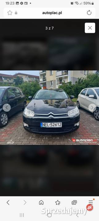 Citroen c5 Rok produkcji 2010 Ełk