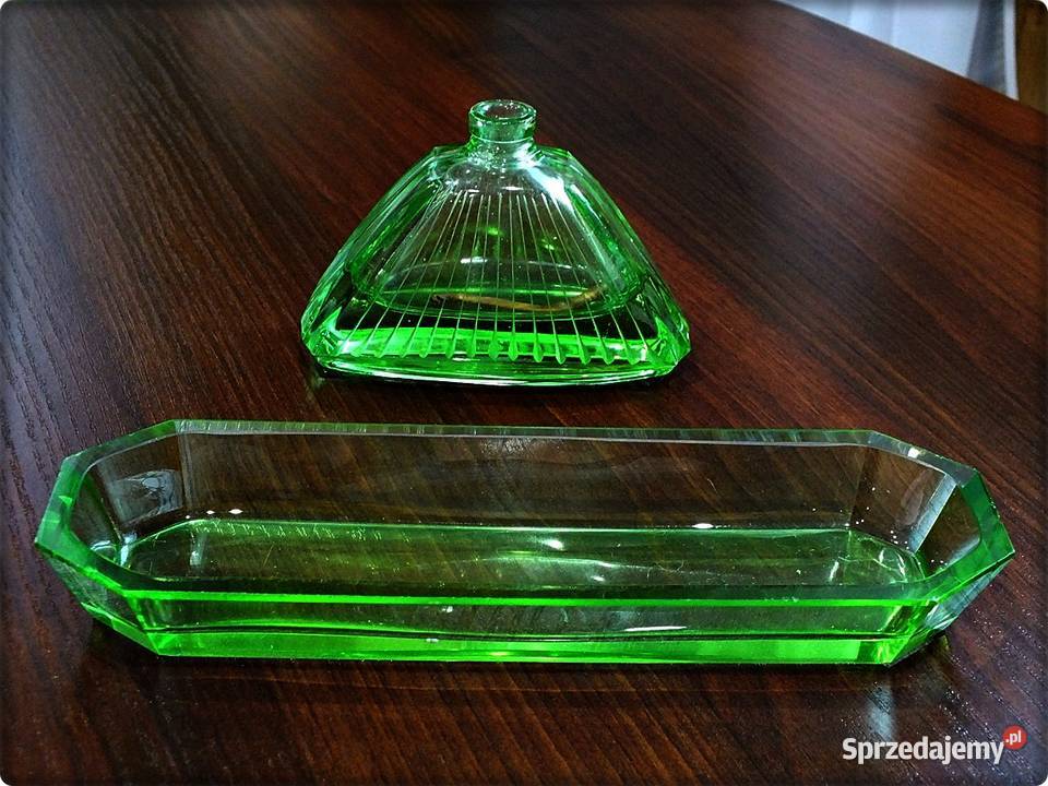 Zestaw toaletowy Laustizer Glass Rina z 1969