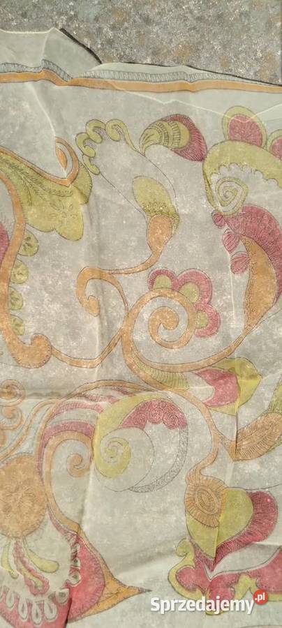 Szal apaszka 15 PRL Koło sprzedam