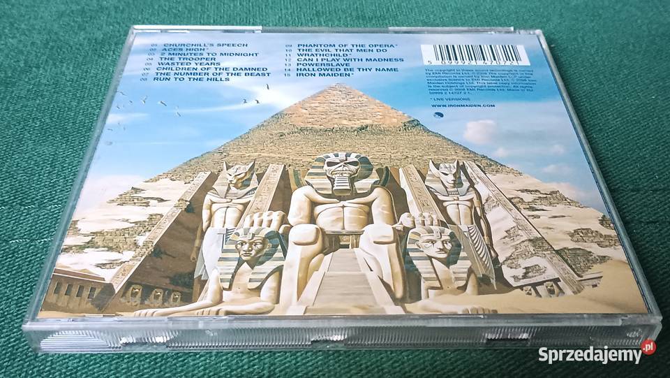 Iron Maiden Somewhere back in time The best of Płyty i kasety Zbylitowska Góra