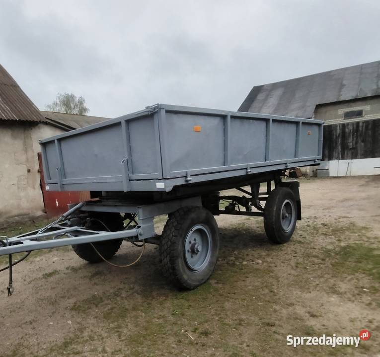 Przyczepa d47 z trójstronnym wywrotem Skierniewice