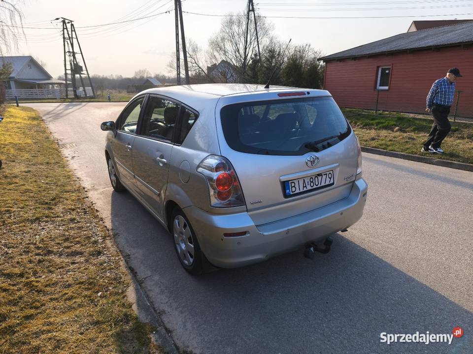 Toyota Corolla Verso 18 LPG isofix podlaskie Wasilków