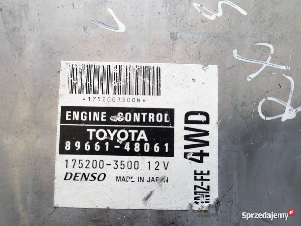 Sterownik silnika Lexus RX300 Toyota 8966148061 osobowe Pozostałe Pęcice Małe