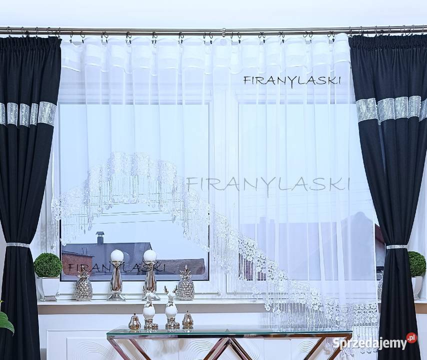 Firana Gotowa 400x180 Firany do pokoju salonu Oświęcim