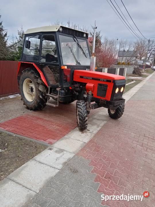 Zetor 7211 zarejestrowany Piórków