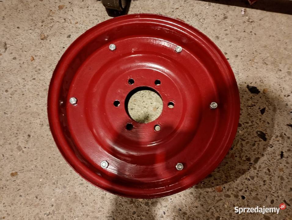 oś i felgi wozu konnego