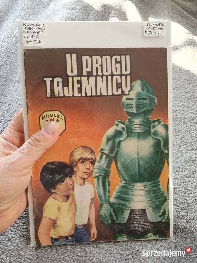 Tajemnica Złotej Maczety komplet 6 komiksów wyd Gdynia