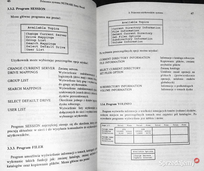 NetWare firmy NOVELL wersja 215 Leonid Bułhak Kultura i Rozrywka