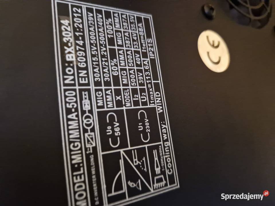 SPAWARKA MIGOMAT INWERTOROWY 3w1 MIG MAG MMA Głogowa