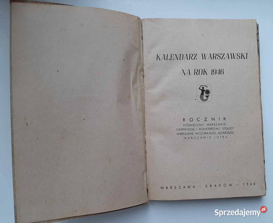Kalendarz Warszawski na 1946 Łódź