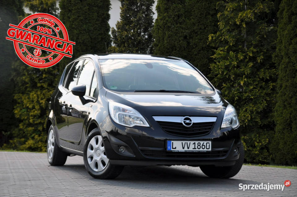 Opel Meriva 14i100CzarnaSkóryGrzana czujnik zmierzchu Ostrów Mazowiecka