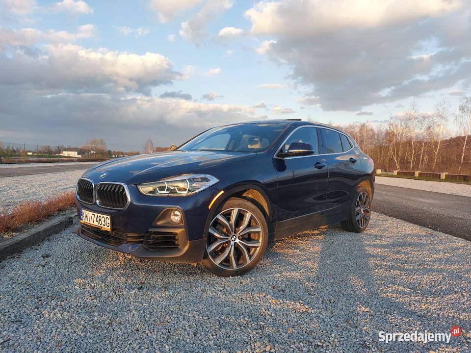 BMW X2 28i sdrive 231 granatowy X2 Wieliczka