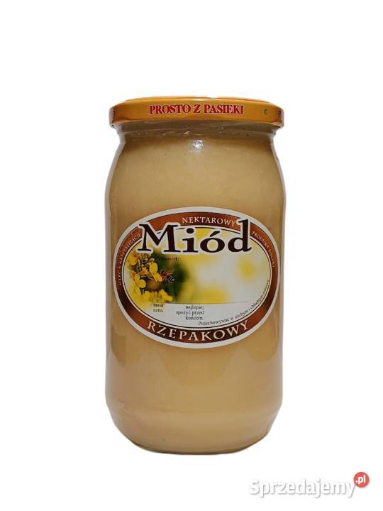 Miód Rzepakowy z Pasieki Kozów Miody i produkty pszczele Izbica