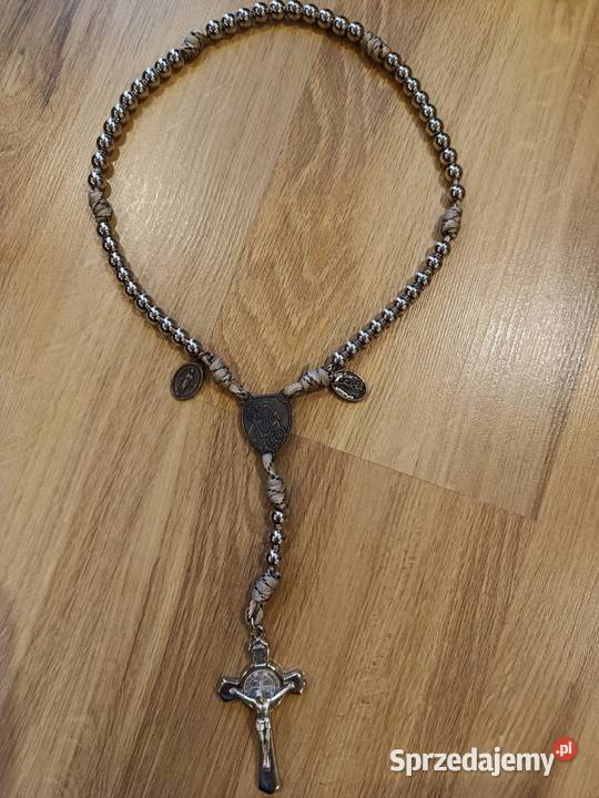 Różaniec Paracord linka stal nierdzewna 10mm Jasło sprzedam