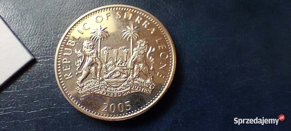 Stare monety Medal 1 dolar 2005 Benedykt XVI Lesko