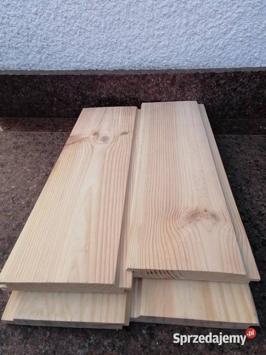 Deska elewacyjna podbitka boazeria 45 brutto Dom i Ogród