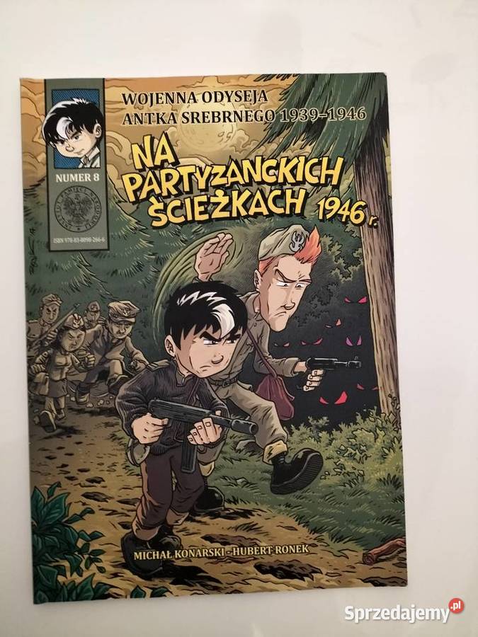 Komiks Na partyzanckich ścieżkach 1946 r Pozostałe Warszawa