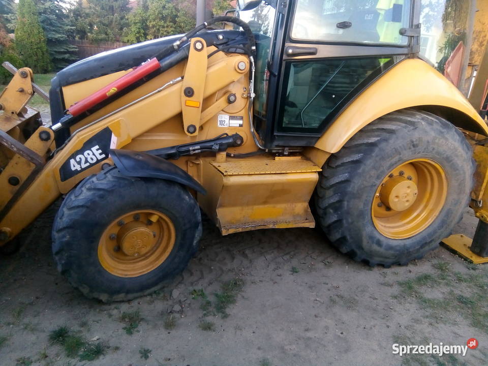 Sprzedam koparkoładowarke cat 428e 2010r Warszawa sprzedam