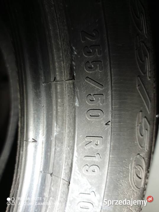 Tanio Sprzedam 2 opon letnich 255 55 19 Kobyłka
