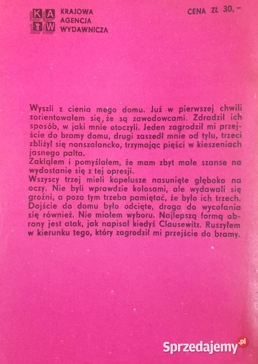 Moja pierwsza biała klientka Pierre Nemours Limanowa