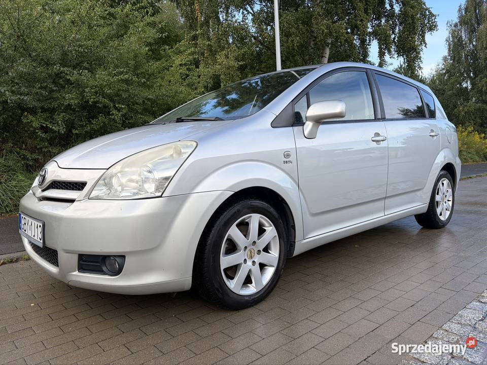 Toyota Corolla Verso 18 VVTi 129 z instalacją manualna Bytów