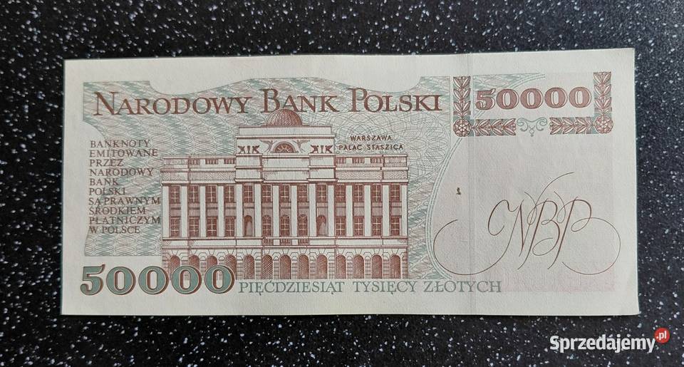 Banknot 50000 Staszic sprzedam