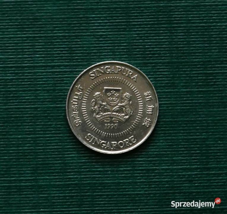 SINGAPUR 10 centów 1990r Gliwice