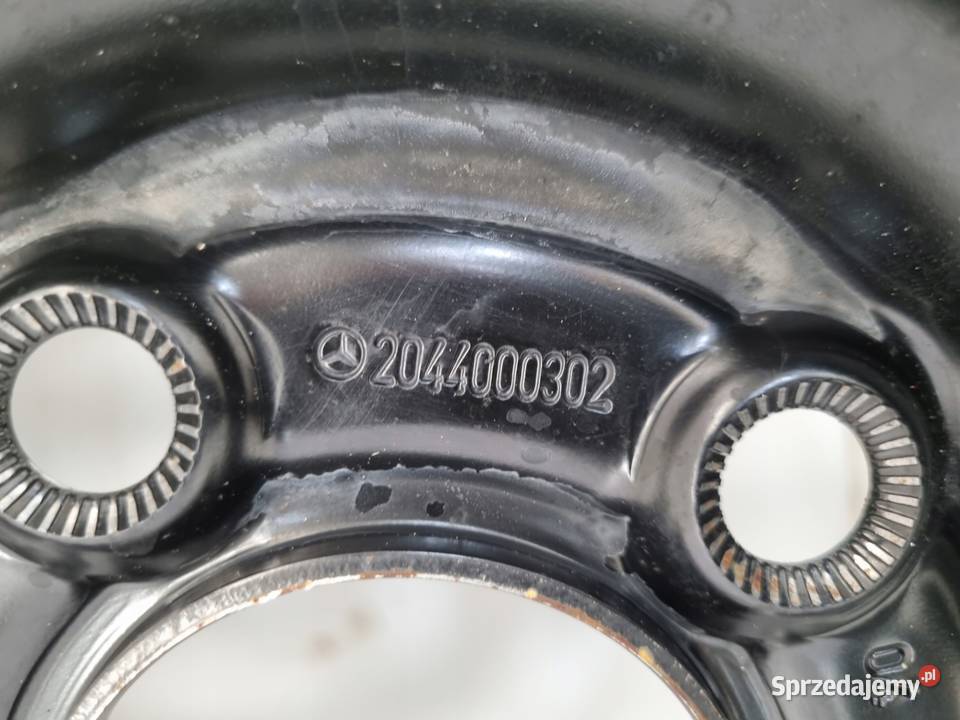 KOŁO DOJAZDOWE Mercedes W204 12590 R16 5x112 Chełm