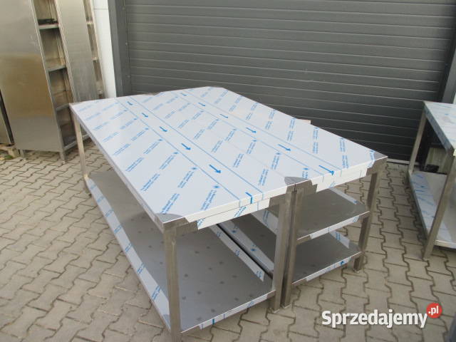 Stół Gastronomiczny Centralny Z 2 Półkami wielkopolskie Ostrów Wielkopolski sprzedam