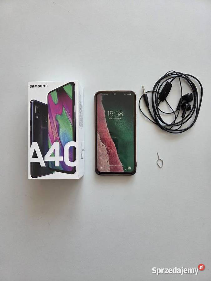 Sprzedam telefon Samsung Galaxy A40 używany Samsung małopolskie