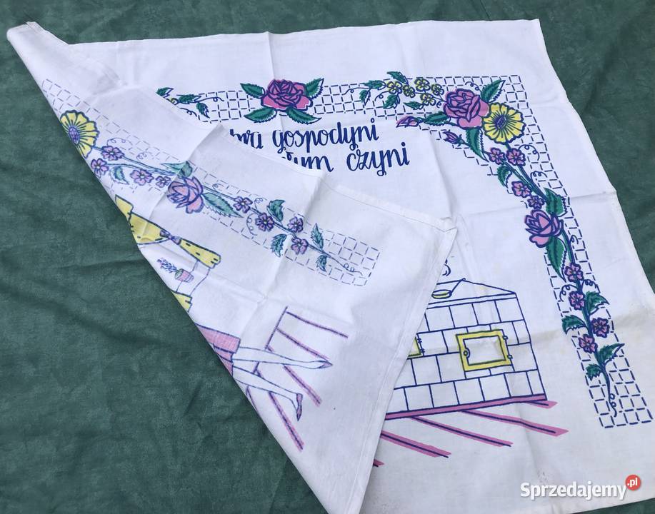 Makatka Dobra gospodyni dom wesołym czyni Łowicz